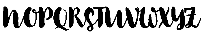 Botanica Script Regular Font UPPERCASE