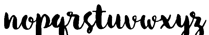 Botanica Script Regular Font LOWERCASE
