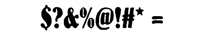Botanique Regular Font OTHER CHARS