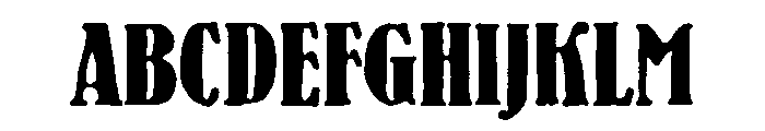 Botanique Regular Font UPPERCASE