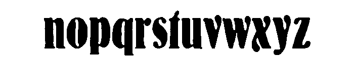 Botanique Regular Font LOWERCASE
