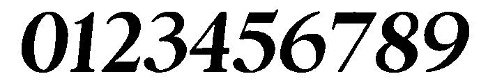 Botany Text Regular Italic Font OTHER CHARS