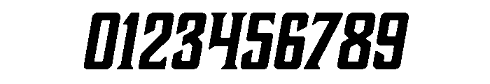 Boucherie Block Bold Italic Font OTHER CHARS