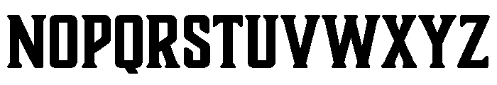 Boucherie Block Bold Font LOWERCASE