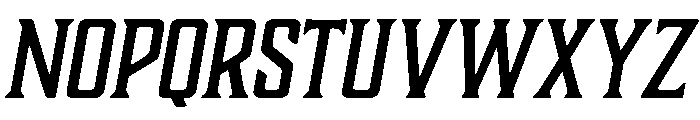 Boucherie Block Regular Italic Font LOWERCASE
