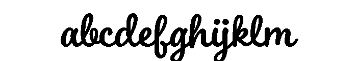Boucherie Cursive Bold FONT
