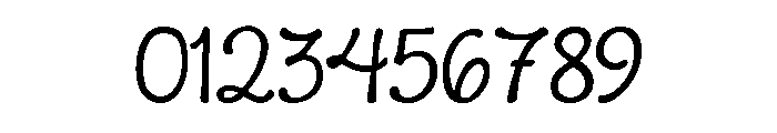 Boucherie Cursive Regular Font OTHER CHARS