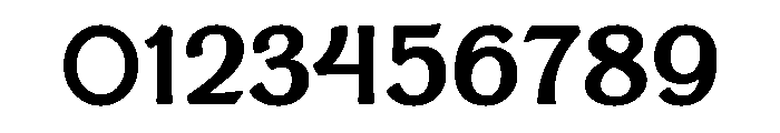 Boucherie Flared Bold Font OTHER CHARS