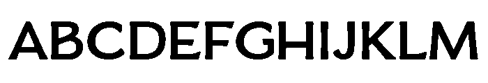 Boucherie Flared Bold Font UPPERCASE