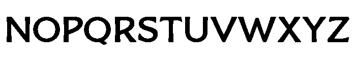 Boucherie Flared Bold Font UPPERCASE