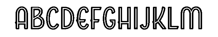 Boucherie Sans Bold Inline FONT