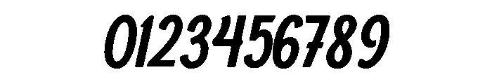Boucherie Sans Bold Italic Font OTHER CHARS