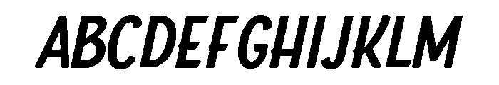 Boucherie Sans Bold Italic FONT
