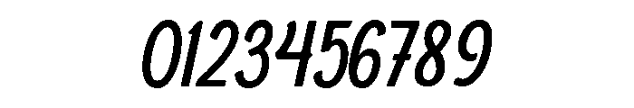 Boucherie Sans Regular Italic Font OTHER CHARS