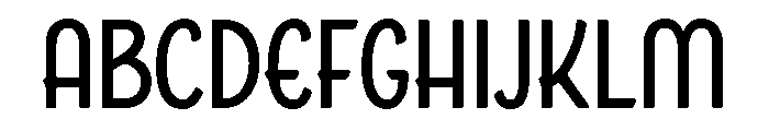 Boucherie Sans Regular Font UPPERCASE