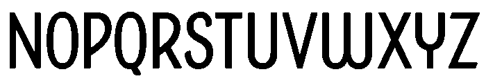 Boucherie Sans Regular Font UPPERCASE