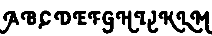 Bough Condensed Regular Font UPPERCASE