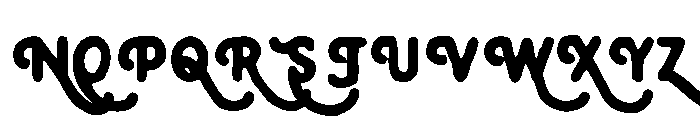 Bough Condensed Regular Font UPPERCASE
