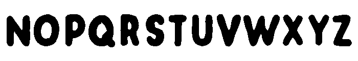 Bough Condensed Regular Font LOWERCASE