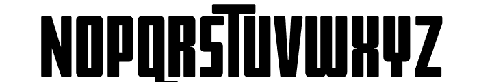 BPimperial Font LOWERCASE