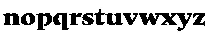 Brag Bold Font LOWERCASE