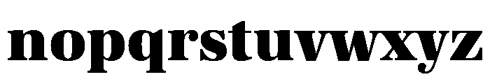 Brag Extra Bold Font LOWERCASE