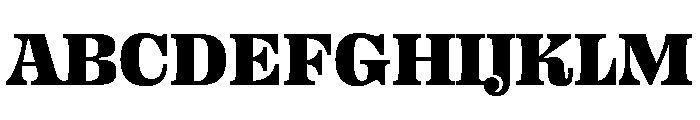 Brag Extra Light Font UPPERCASE