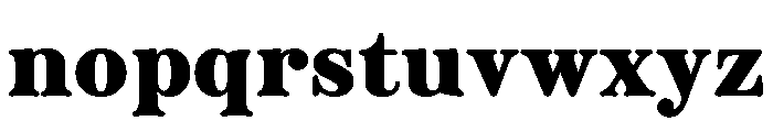 Brag Regular Font LOWERCASE