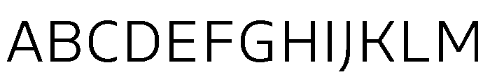 Brisbane Light Font UPPERCASE