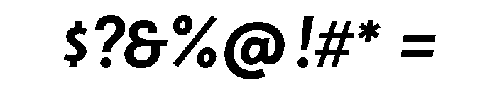 Brooklyn Heritage Script Bold Font OTHER CHARS