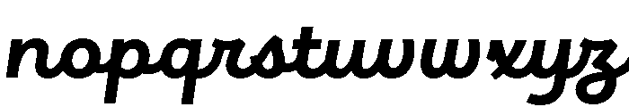 Brooklyn Heritage Script Bold Font LOWERCASE