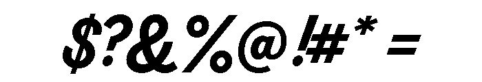 Brooklyn Heritage Script Extra Bold Font OTHER CHARS