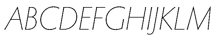 Brooklyn Heritage Script Extra Light Italic Font UPPERCASE