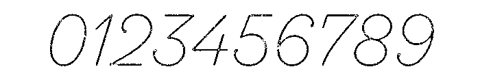 Brooklyn Heritage Script Extra Light Font OTHER CHARS