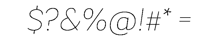 Brooklyn Heritage Script Italic Font OTHER CHARS