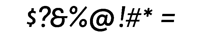 Brooklyn Heritage Script Semi Bold Font OTHER CHARS