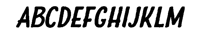 Brush Up Bold Italic FONT