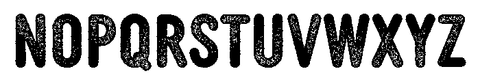 Brush Up Bold Font UPPERCASE