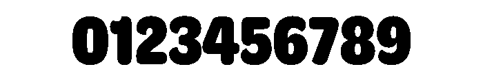 Brushtones Heavy Font OTHER CHARS