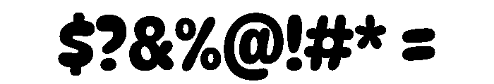 Brushtones Semibold Font OTHER CHARS