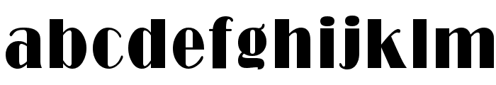 Brando Condensed Normal Font LOWERCASE