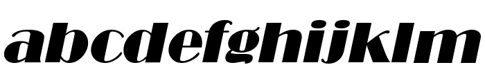 Brando Italic Font LOWERCASE