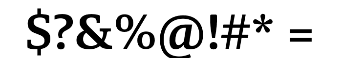 Brando SemiBold Font OTHER CHARS