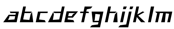 Bransford-BoldItalic Font LOWERCASE