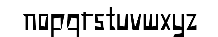 Bransford-CondensedRegular Font LOWERCASE