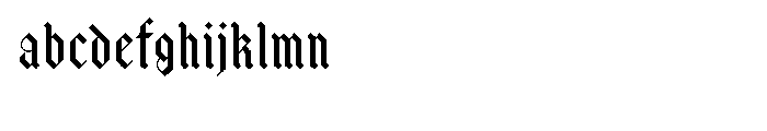 Brauhaus Regular Font LOWERCASE