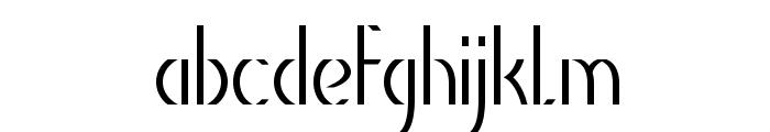 Braxon-CondensedRegular Font LOWERCASE