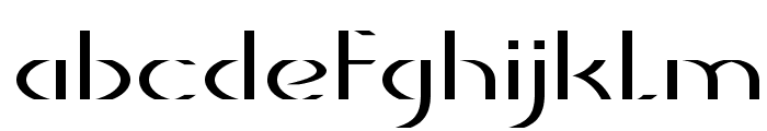 Braxon-ExpandedRegular Font LOWERCASE