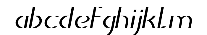 Braxon-Italic Font LOWERCASE