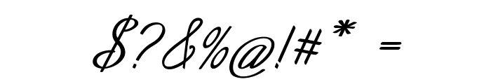 Bretista-BoldItalic Font OTHER CHARS
